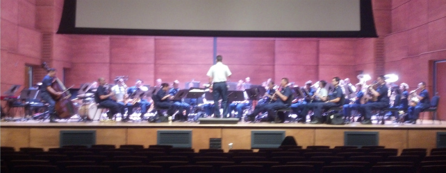 USCG Band performs an outreach concert for schools