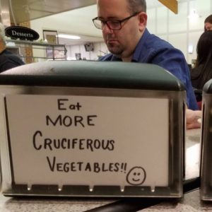 Combat Music Camp Withdrawal Syndrome by eating cruciferous vegetables